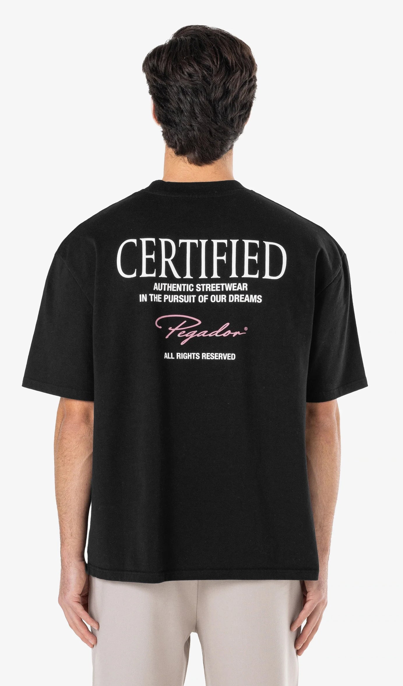 Carillo Oversized Tee Washed Black