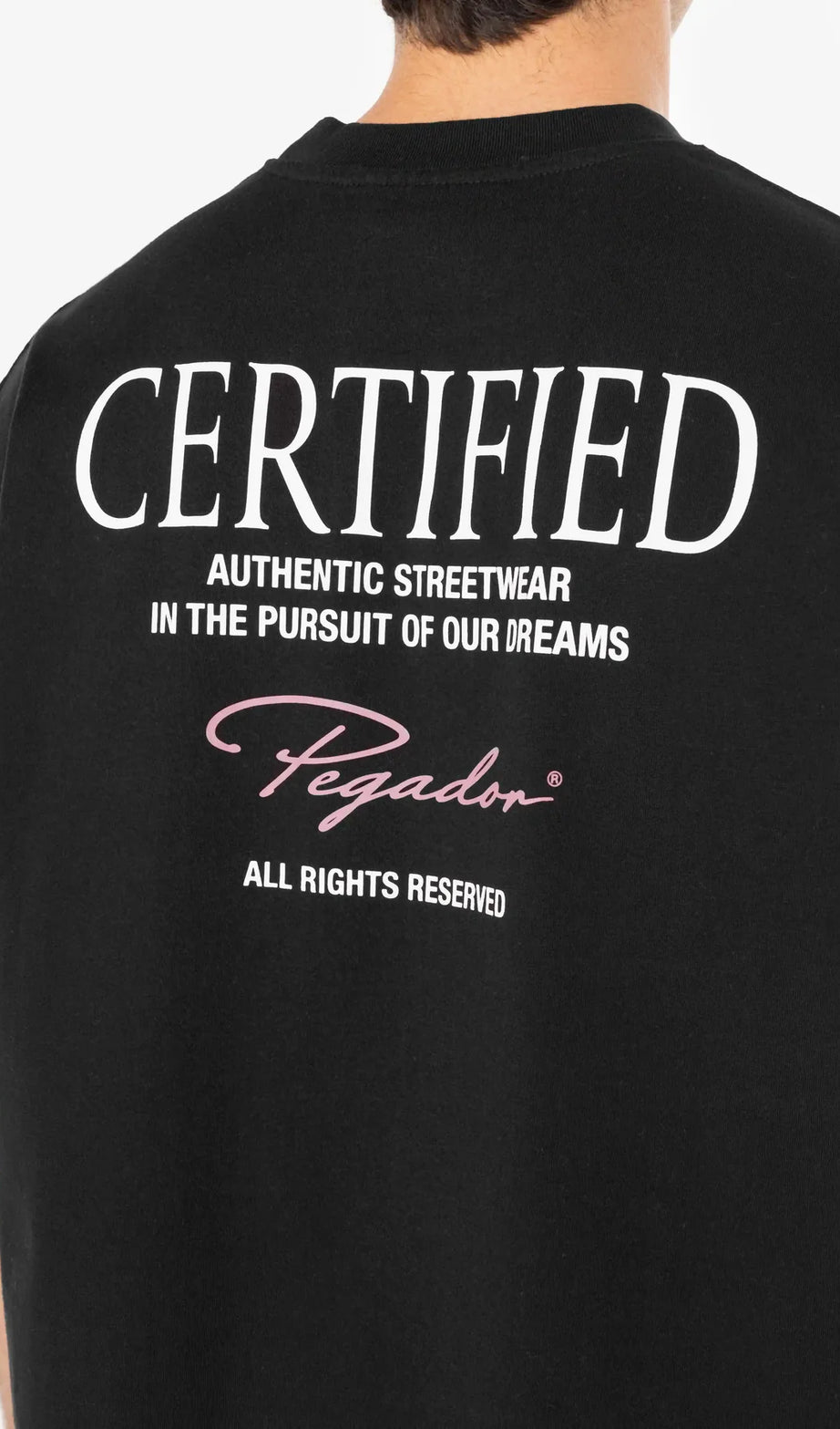 Carillo Oversized Tee Washed Black