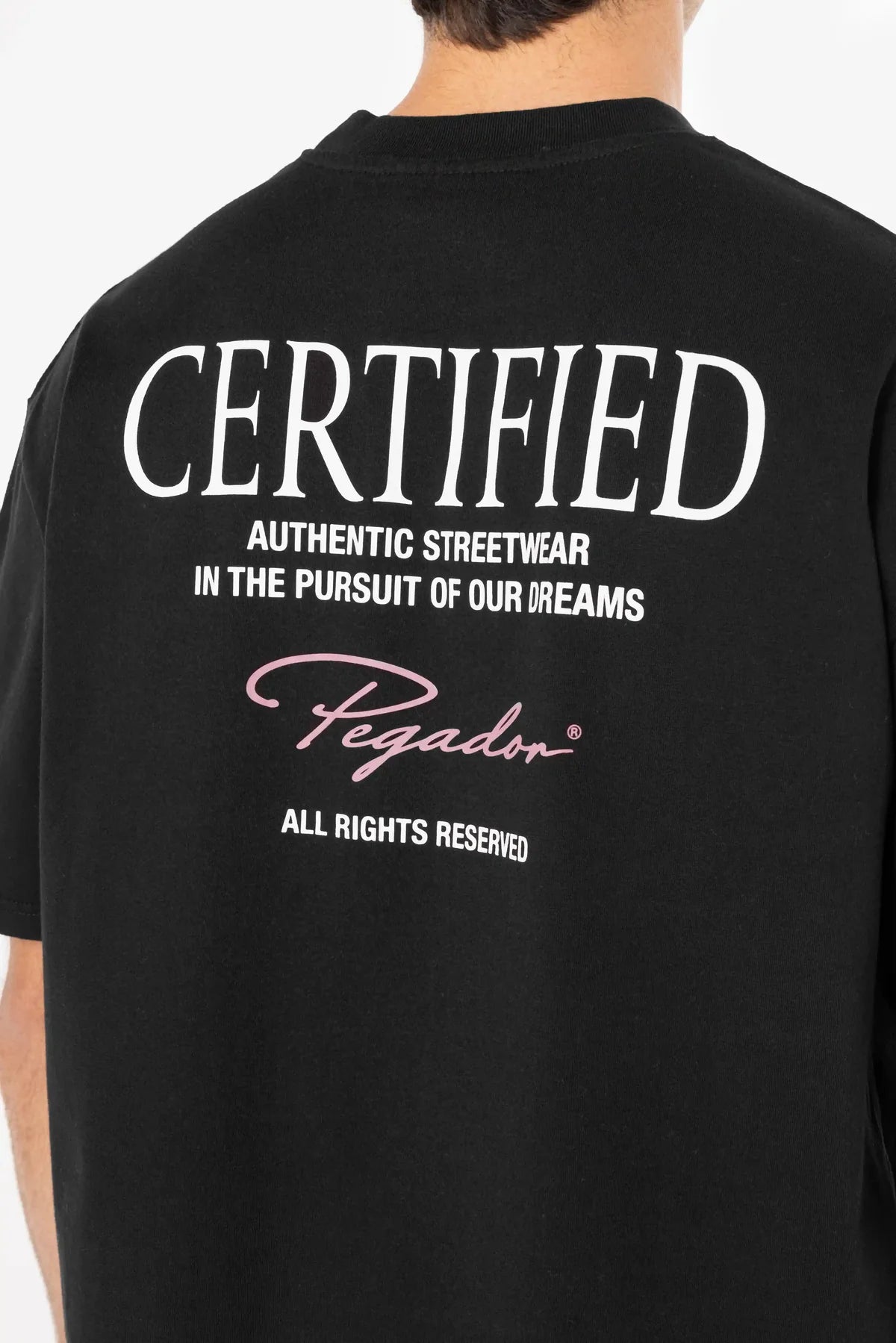 Carillo Oversized Tee Washed Black