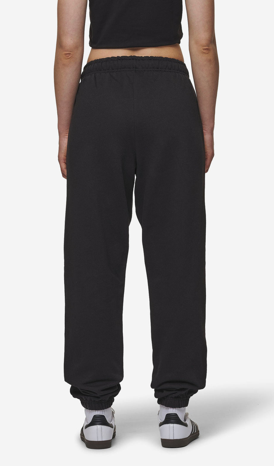 Villa High Waisted Sweat Pants Vintage black