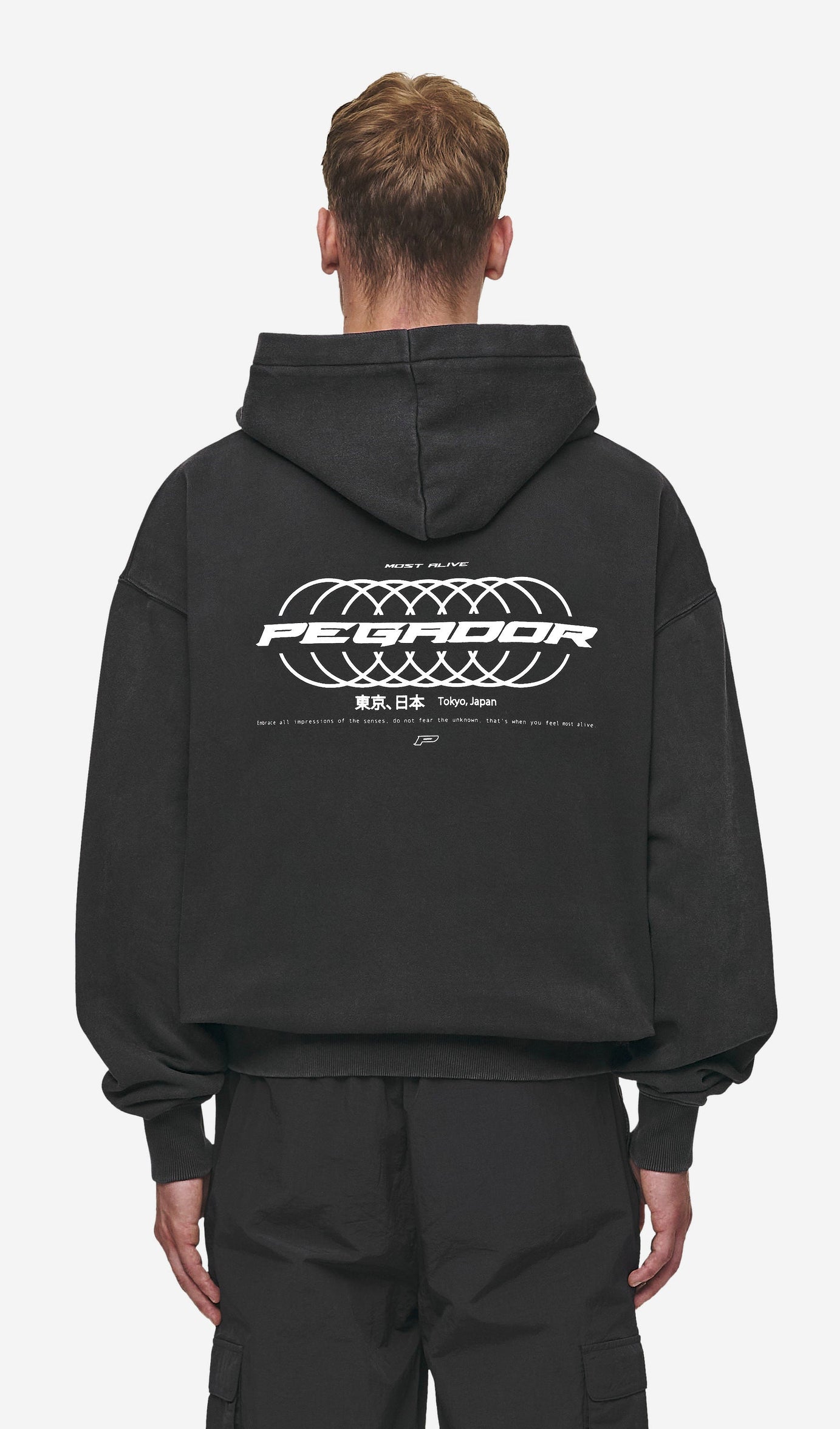Lance Oversized Hoodie Vintage Black
