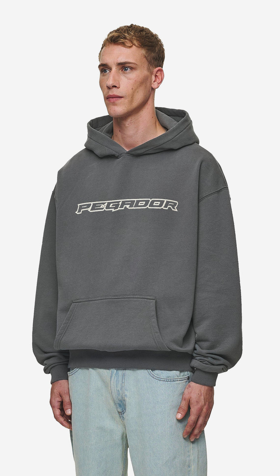 Alden Oversized Hoodie Washed Anthracite