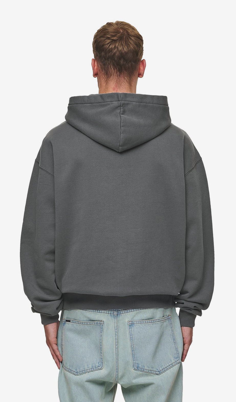 Alden Oversized Hoodie Washed Anthracite