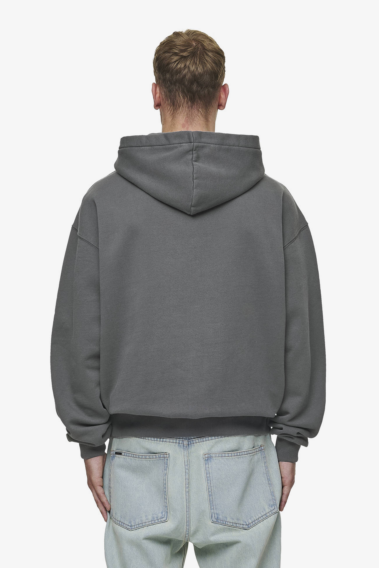 Alden Oversized Hoodie Washed Anthracite