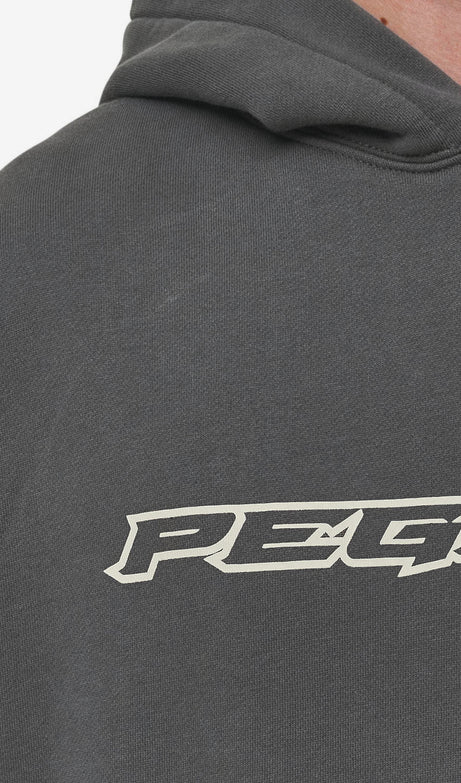 Alden Oversized Hoodie Washed Anthracite