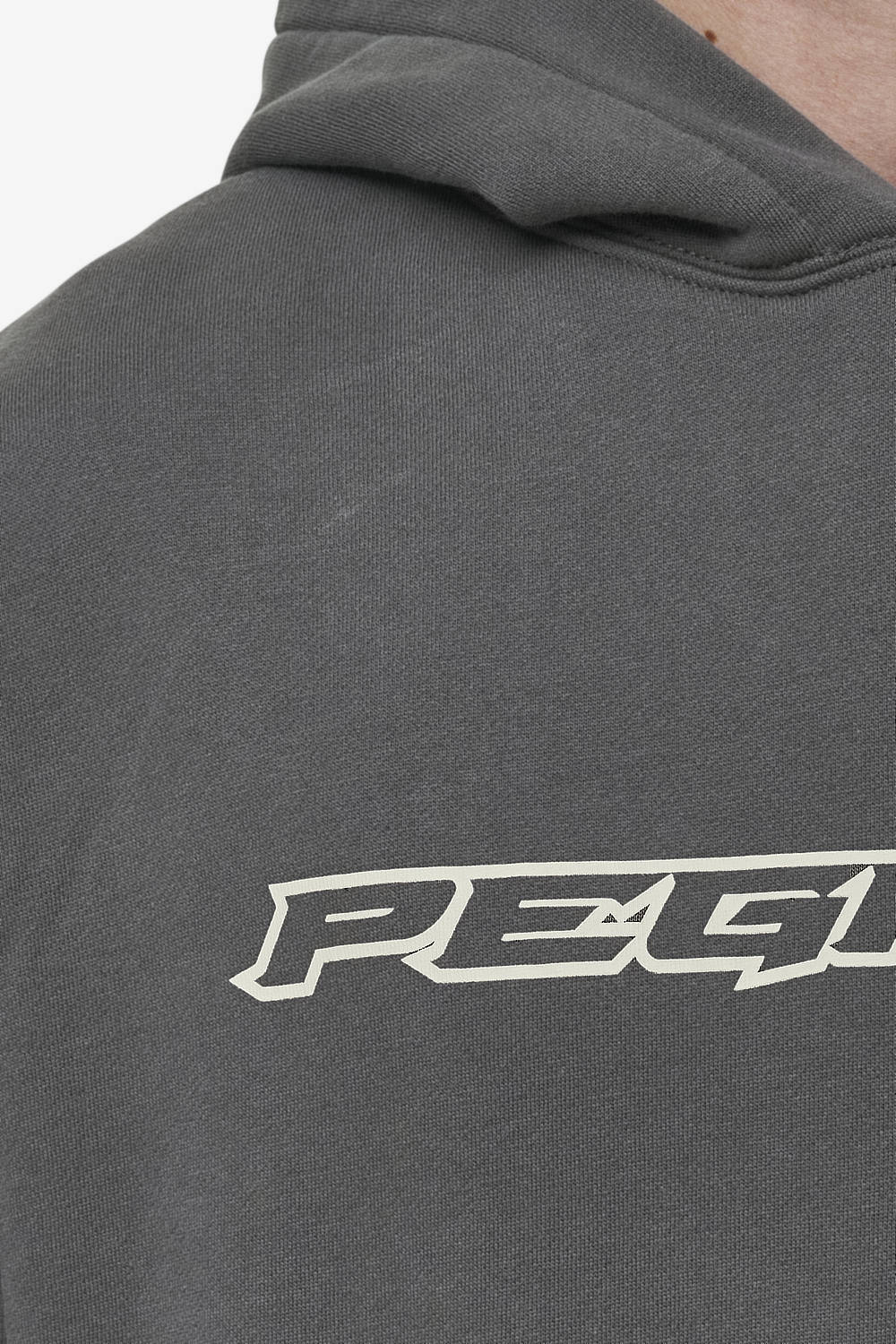 Alden Oversized Hoodie Washed Anthracite