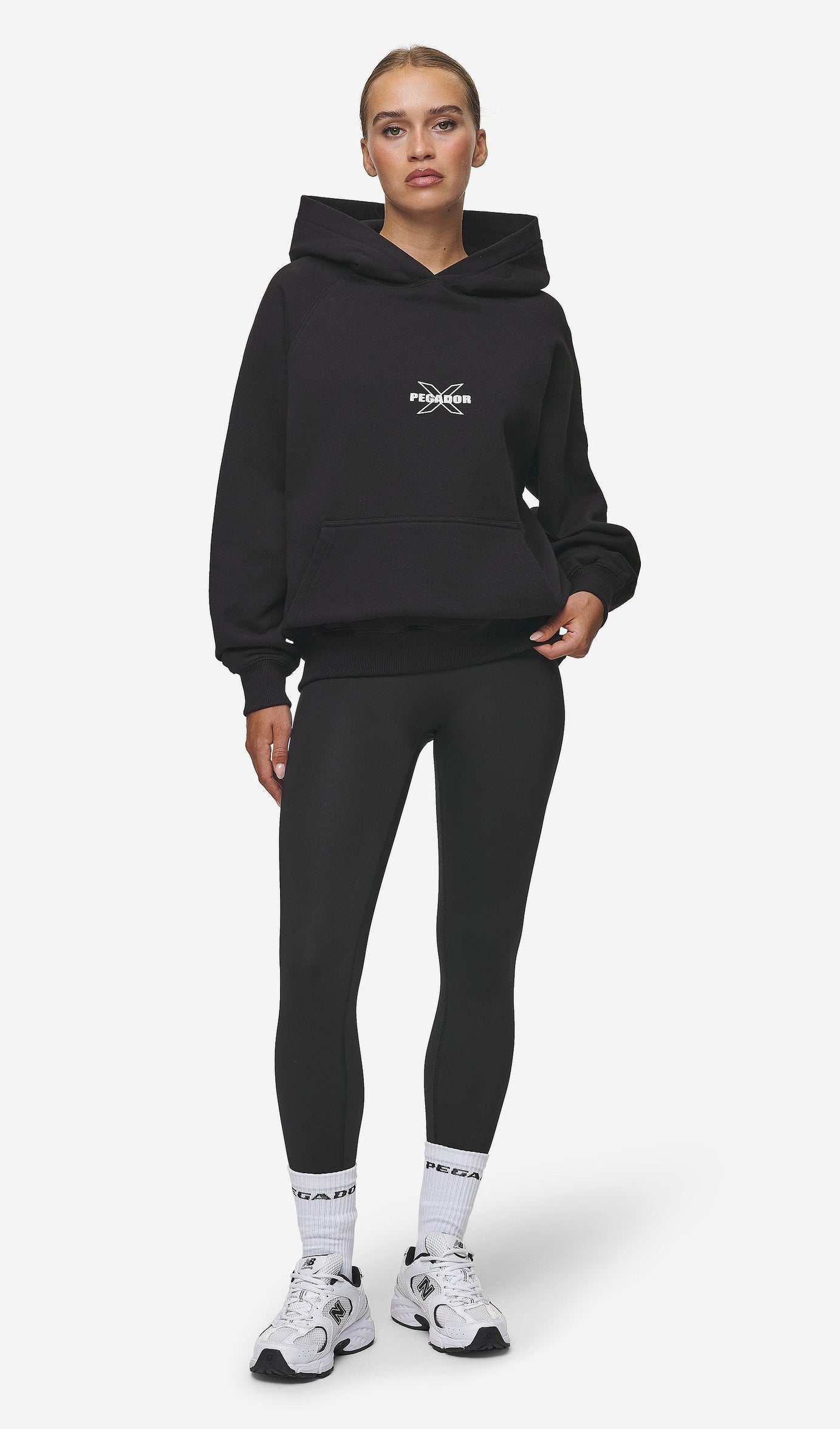 Belly Oversized Hoodie Black