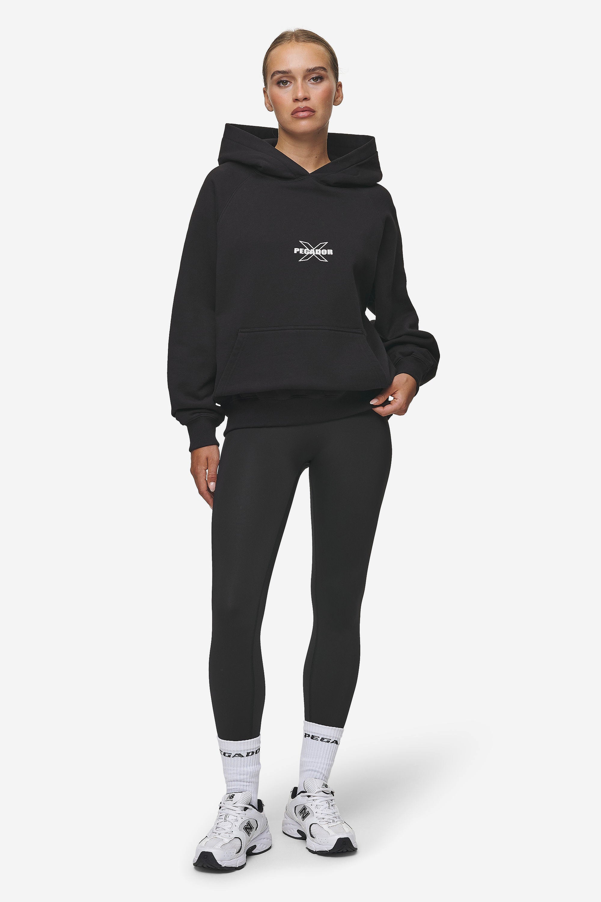 Belly Oversized Hoodie Black