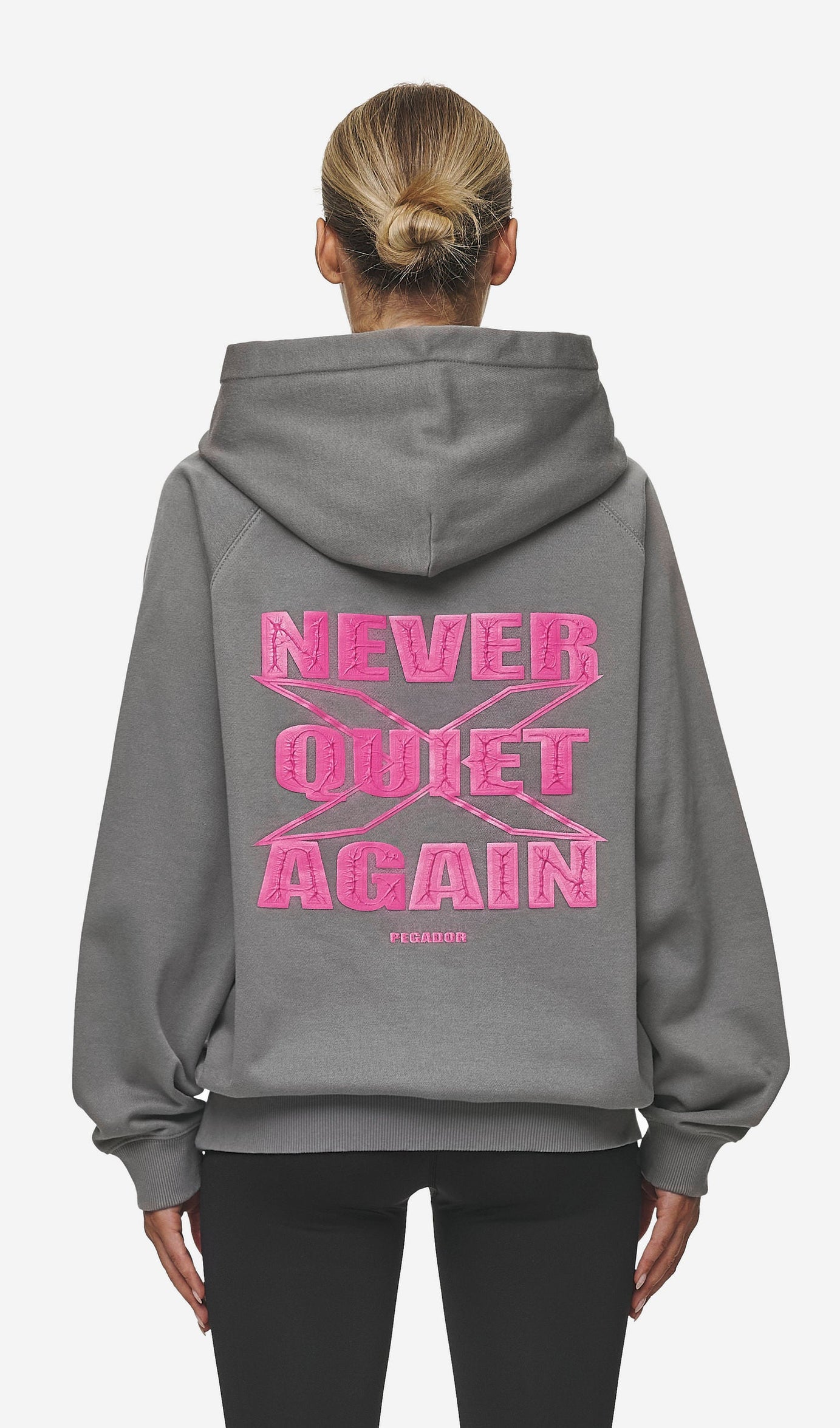 Belly Oversized Hoodie Washed Deep Grey