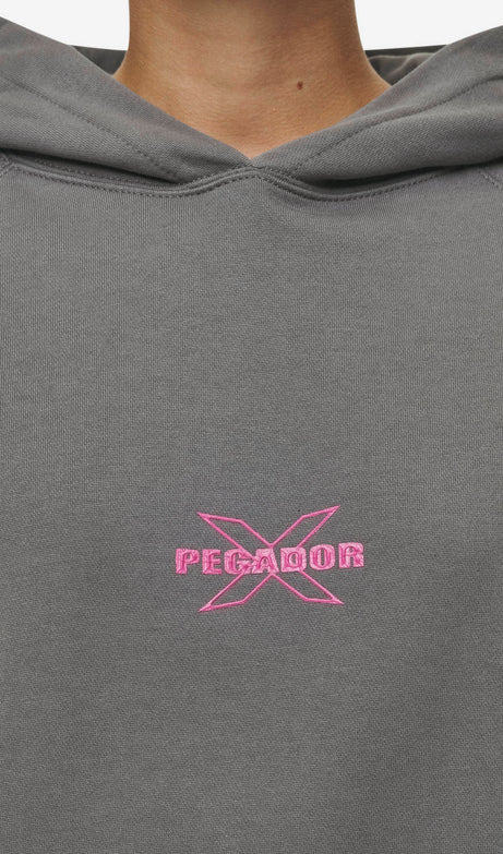 Belly Oversized Hoodie Washed Deep Grey