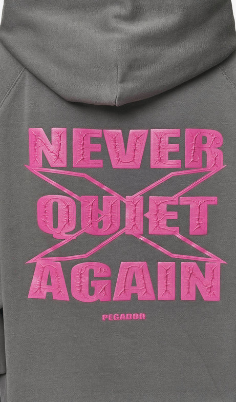 Belly Oversized Hoodie Washed Deep Grey