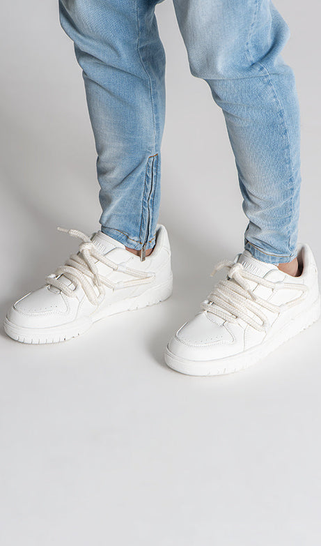 White Chaos Sneakers