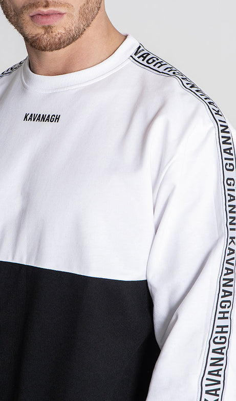 White Partition Sweat