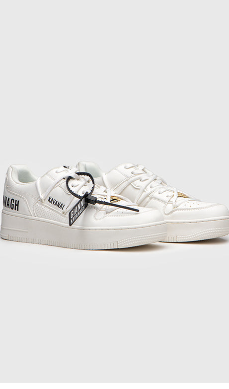 WHITE TOTAL WRAPPED SNEAKERS