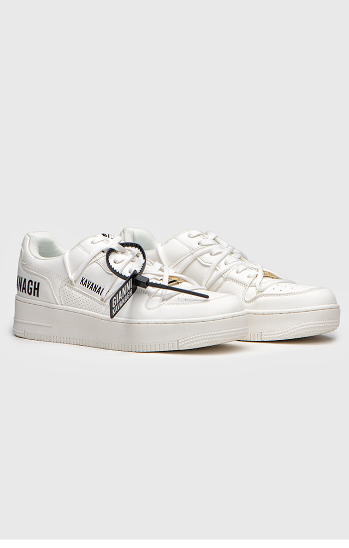 WHITE TOTAL WRAPPED SNEAKERS