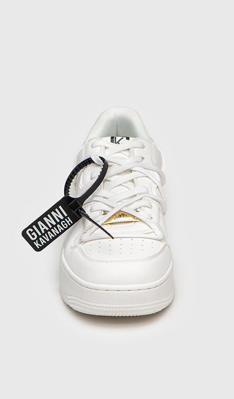 WHITE TOTAL WRAPPED SNEAKERS