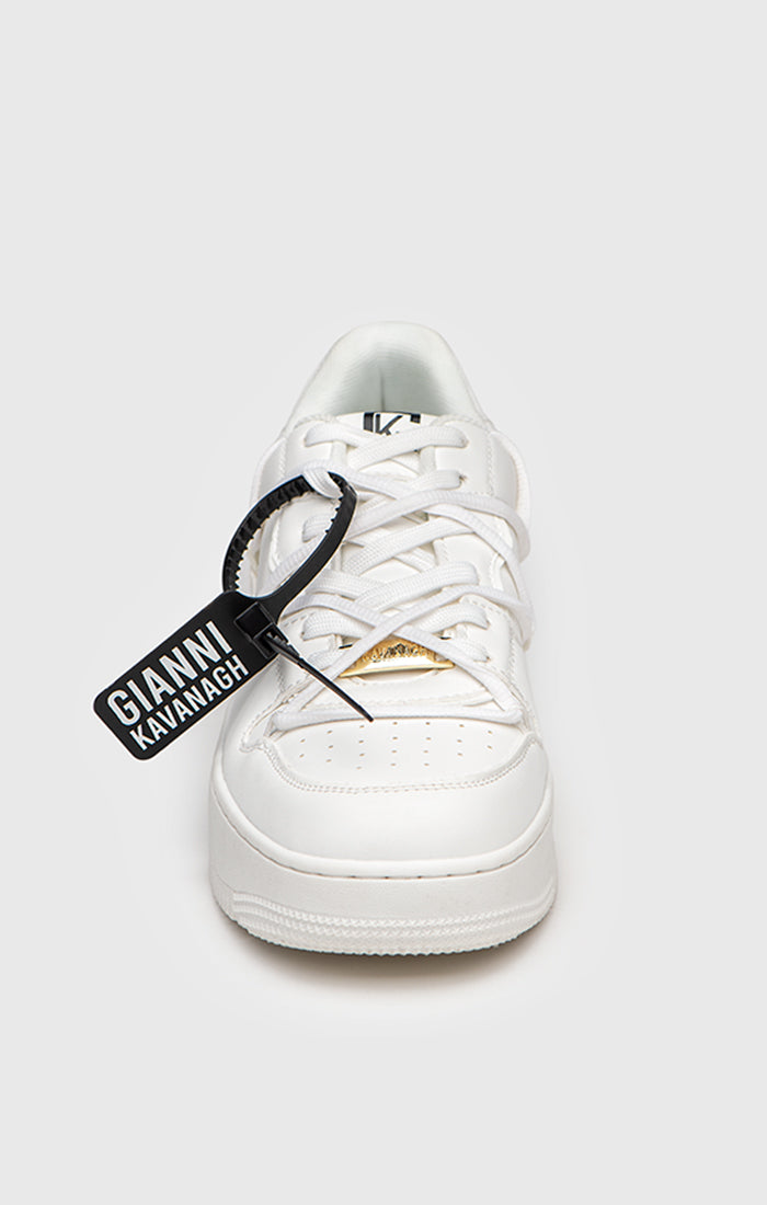 WHITE TOTAL WRAPPED SNEAKERS