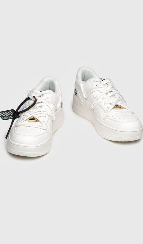 WHITE TOTAL WRAPPED SNEAKERS