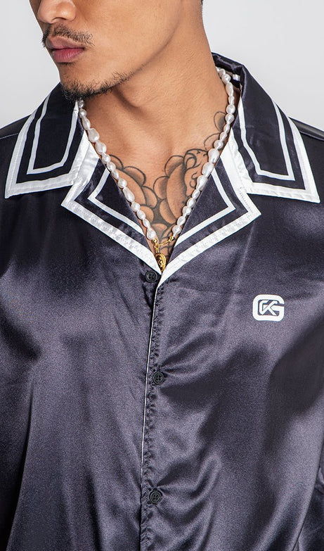 BLACK CUBANITO SHIRT - Drakkar shop