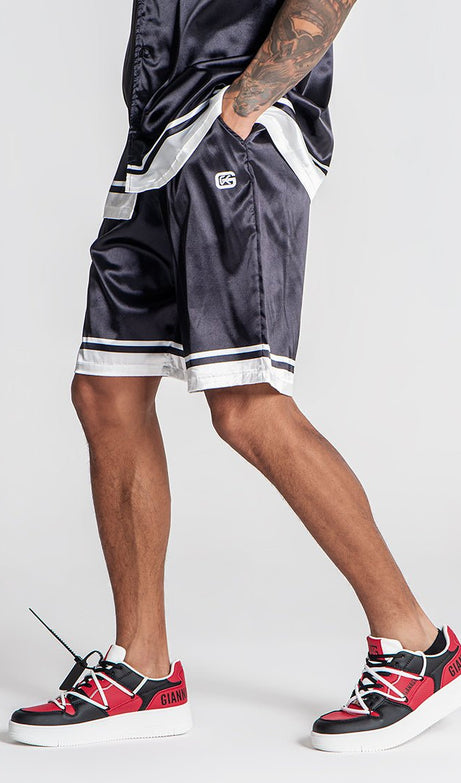 BLACK CUBANITO SHORTS - Drakkar shop