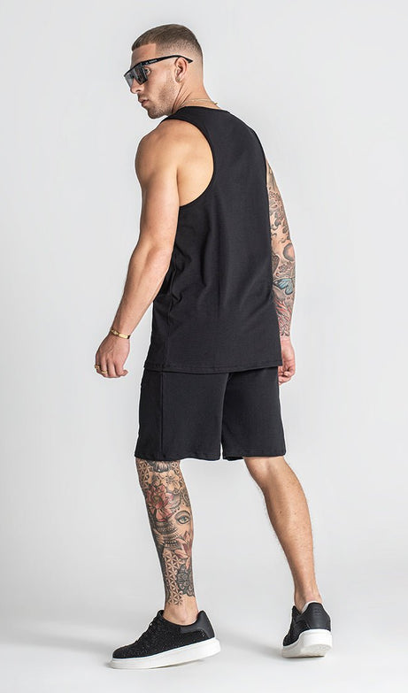 BLACK EASY TANK TOP - Drakkar shop
