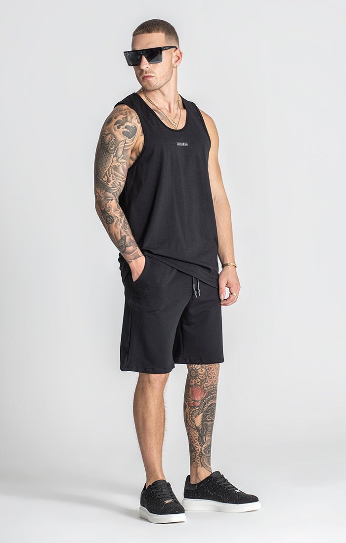 BLACK EASY TANK TOP - Drakkar shop