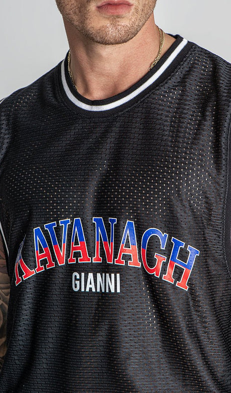 BLACK GOAL TANK TOP - Drakkar shop