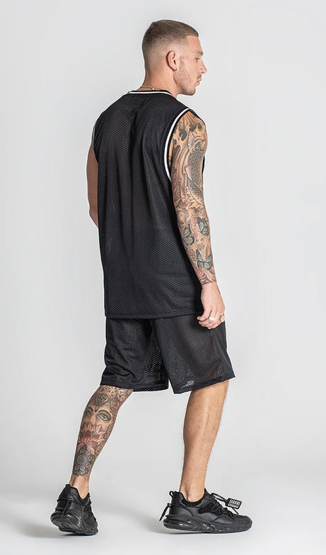 BLACK GOAL TANK TOP - Drakkar shop