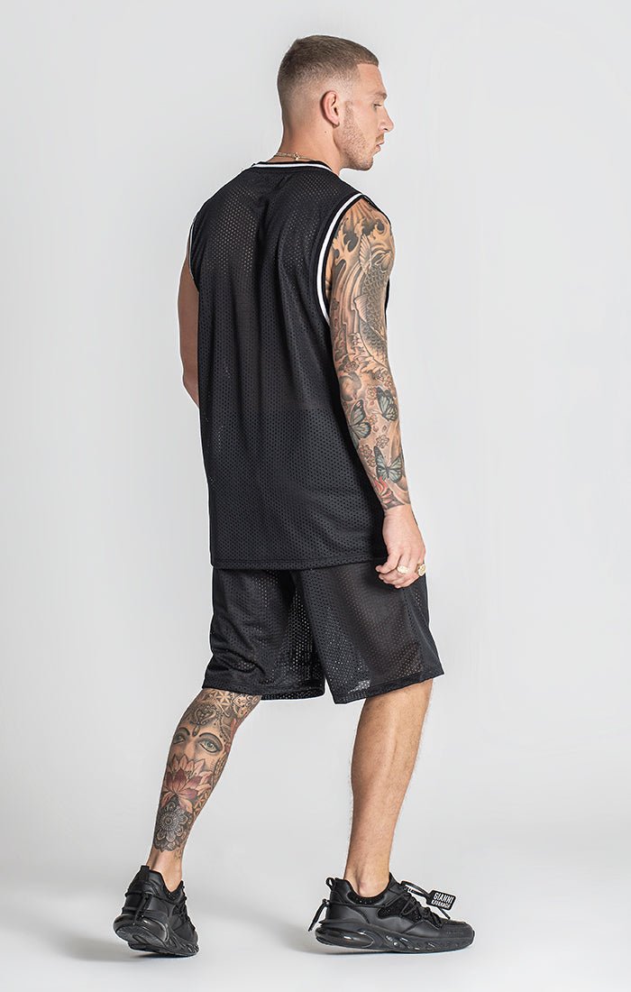 BLACK GOAL TANK TOP - Drakkar shop