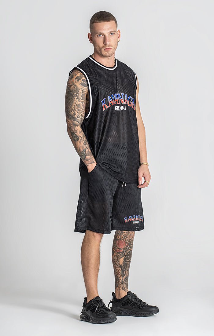 BLACK GOAL TANK TOP - Drakkar shop
