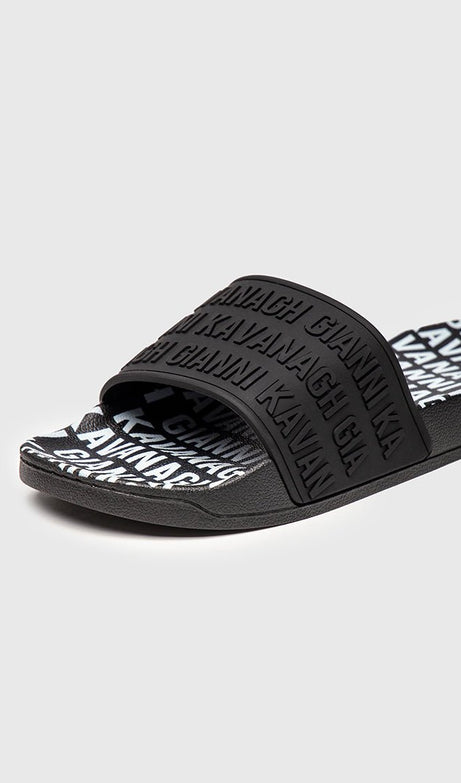 BLACK SCROLL SLIDERS - Drakkar shop