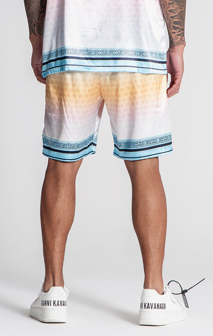 BLUE TROPICANA SHORTS - Drakkar shop