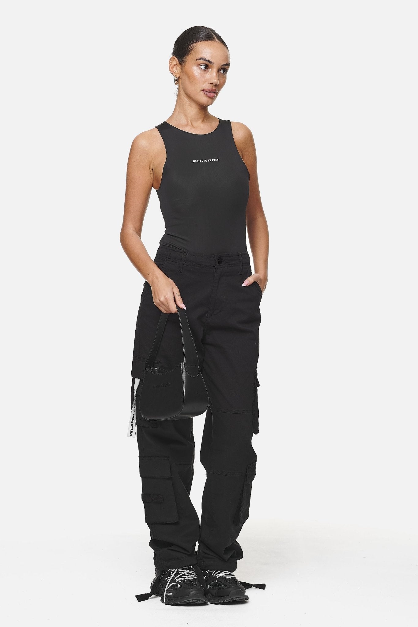 MAYA BODYSUIT BLACK WHITE - Drakkar shop