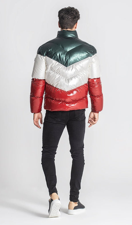 MULTICOLOR DIVISION PUFFER JACKET - Drakkar shop
