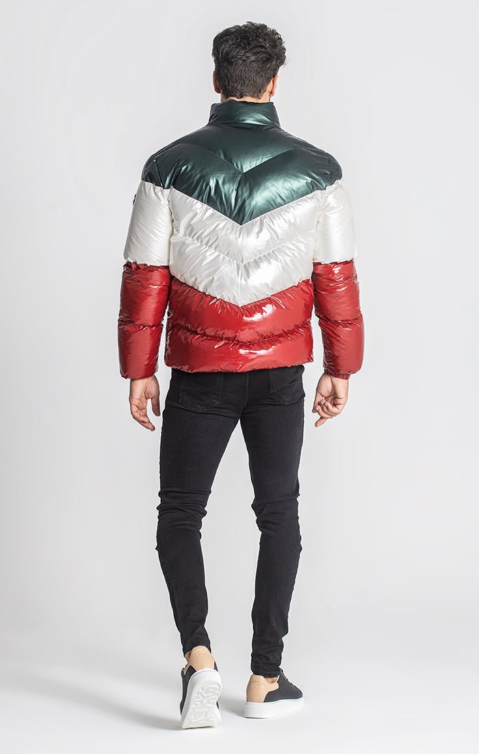 MULTICOLOR DIVISION PUFFER JACKET - Drakkar shop