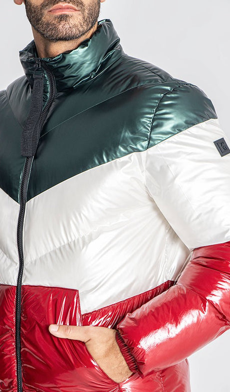 MULTICOLOR DIVISION PUFFER JACKET - Drakkar shop