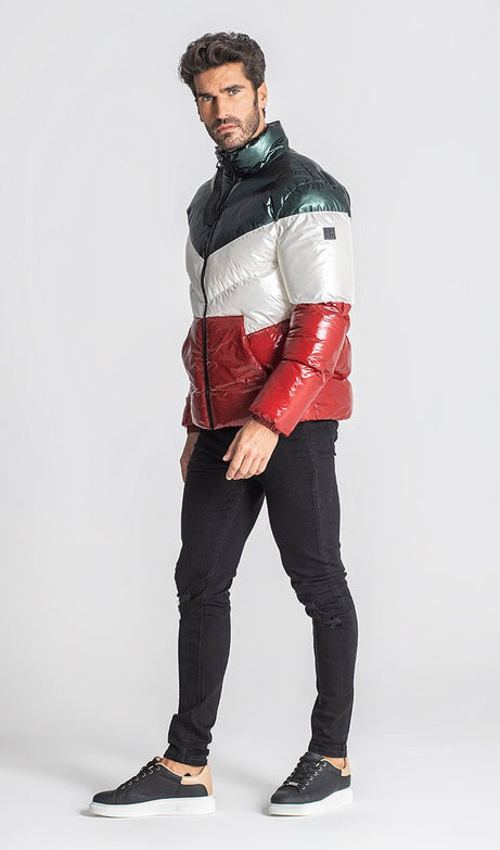 MULTICOLOR DIVISION PUFFER JACKET - Drakkar shop