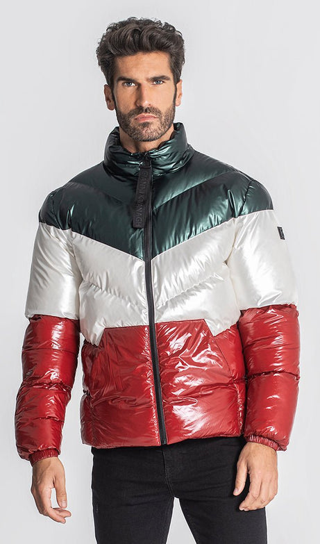 MULTICOLOR DIVISION PUFFER JACKET - Drakkar shop