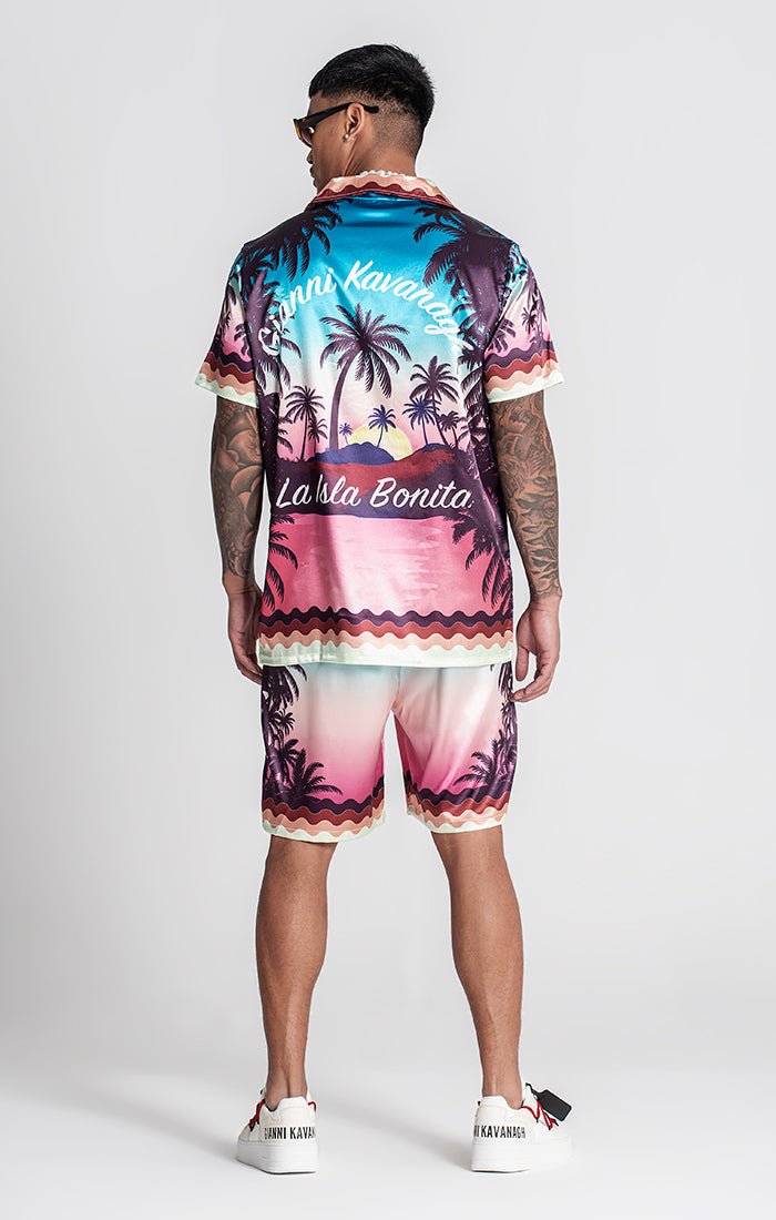 MULTICOLOR TROPICANA SHIRT - Drakkar shop