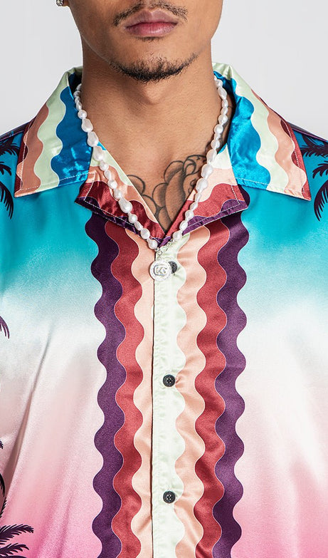 MULTICOLOR TROPICANA SHIRT - Drakkar shop