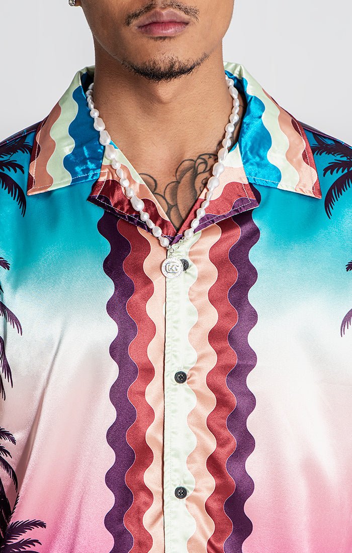 MULTICOLOR TROPICANA SHIRT - Drakkar shop