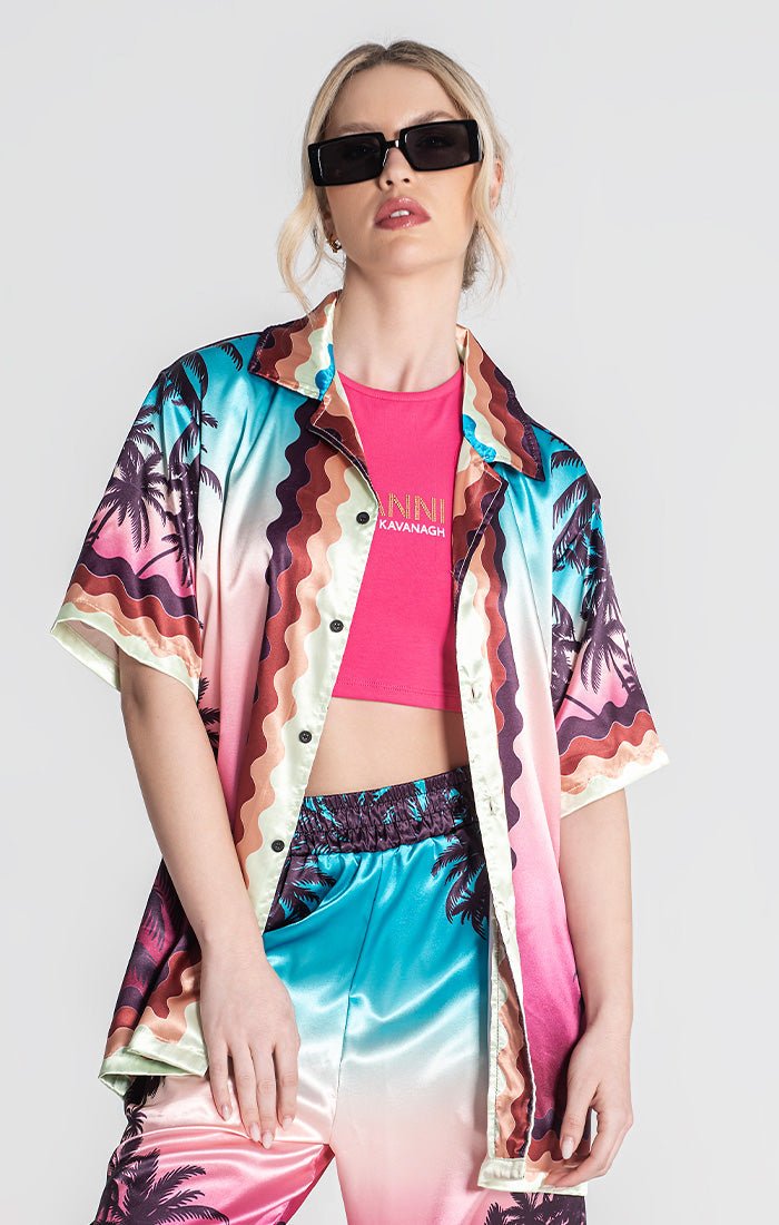 MULTICOLOR TROPICANA SHIRT - Drakkar shop