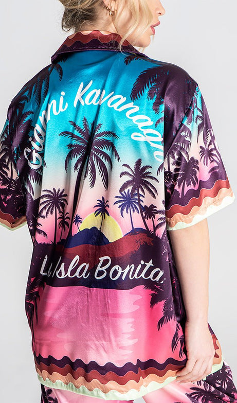 MULTICOLOR TROPICANA SHIRT - Drakkar shop