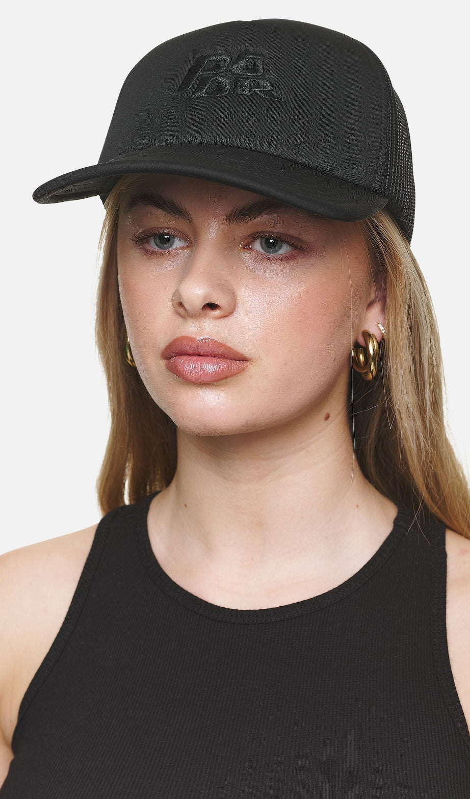 NARSON TRUCKER CAP BLACK COOL GREY - Drakkar shop