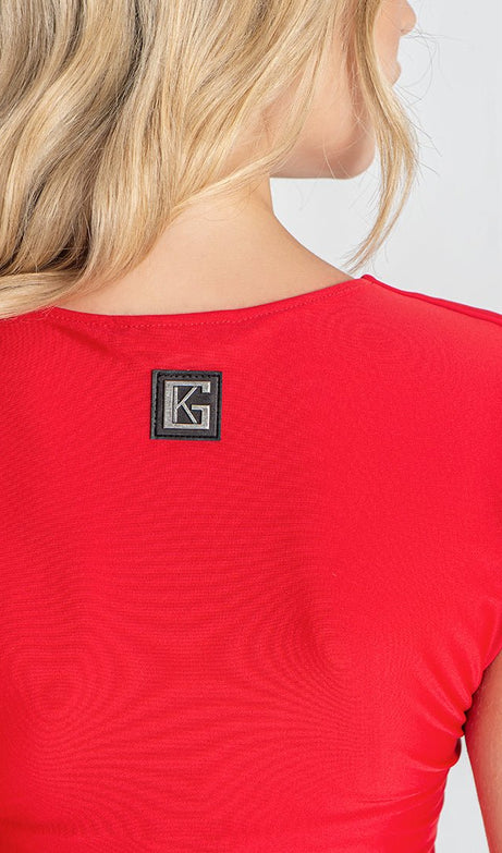 RED RESORT DRESS - Drakkar shop