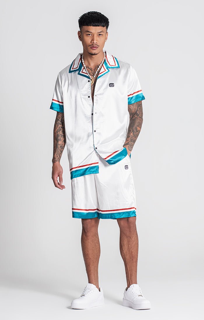 WHITE CUBANITO SHIRT - Drakkar shop