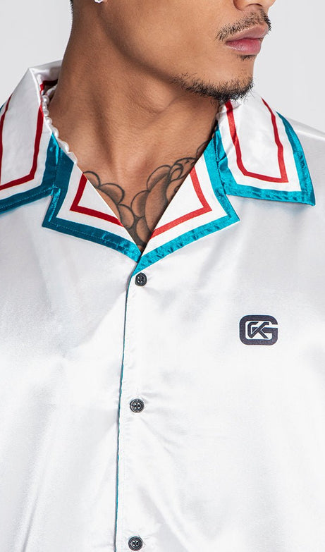 WHITE CUBANITO SHIRT - Drakkar shop
