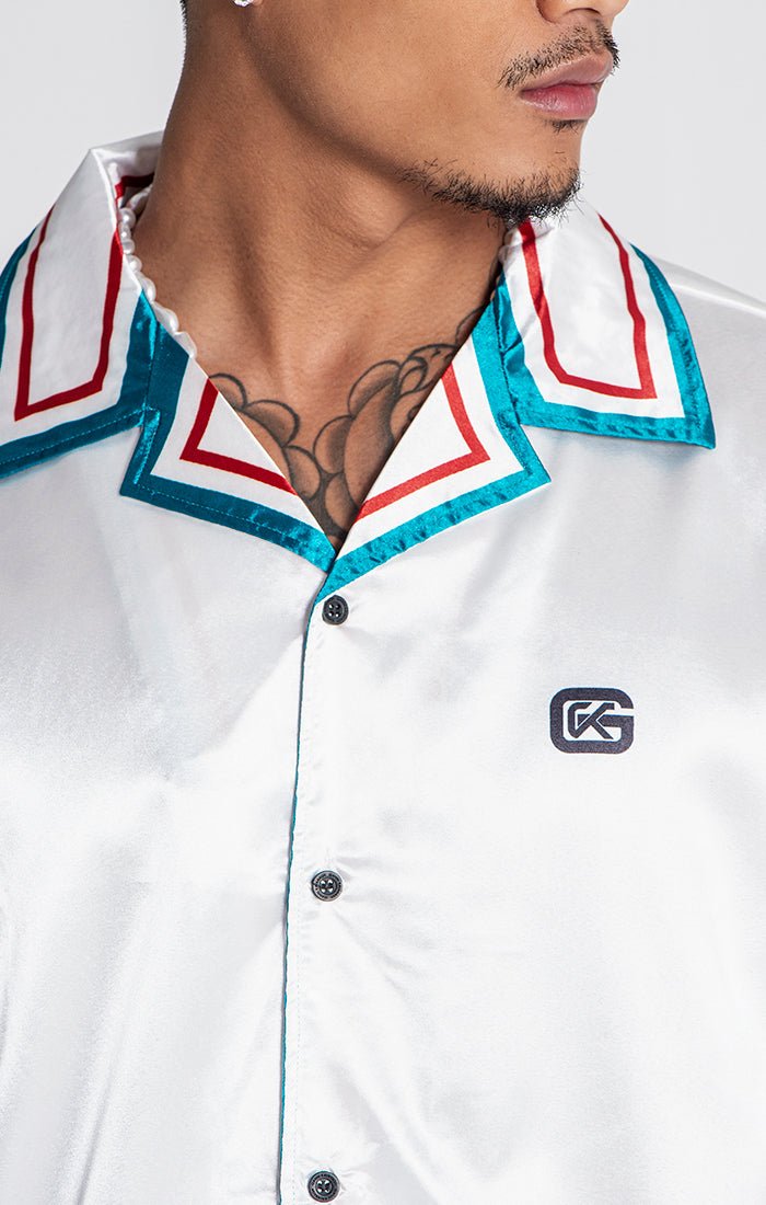 WHITE CUBANITO SHIRT - Drakkar shop