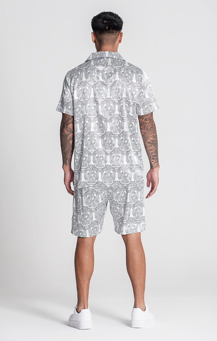 WHITE PARADISO SHIRT - Drakkar shop