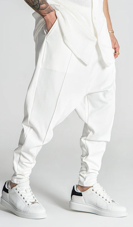 WHITE RESORT PANTS - Drakkar shop